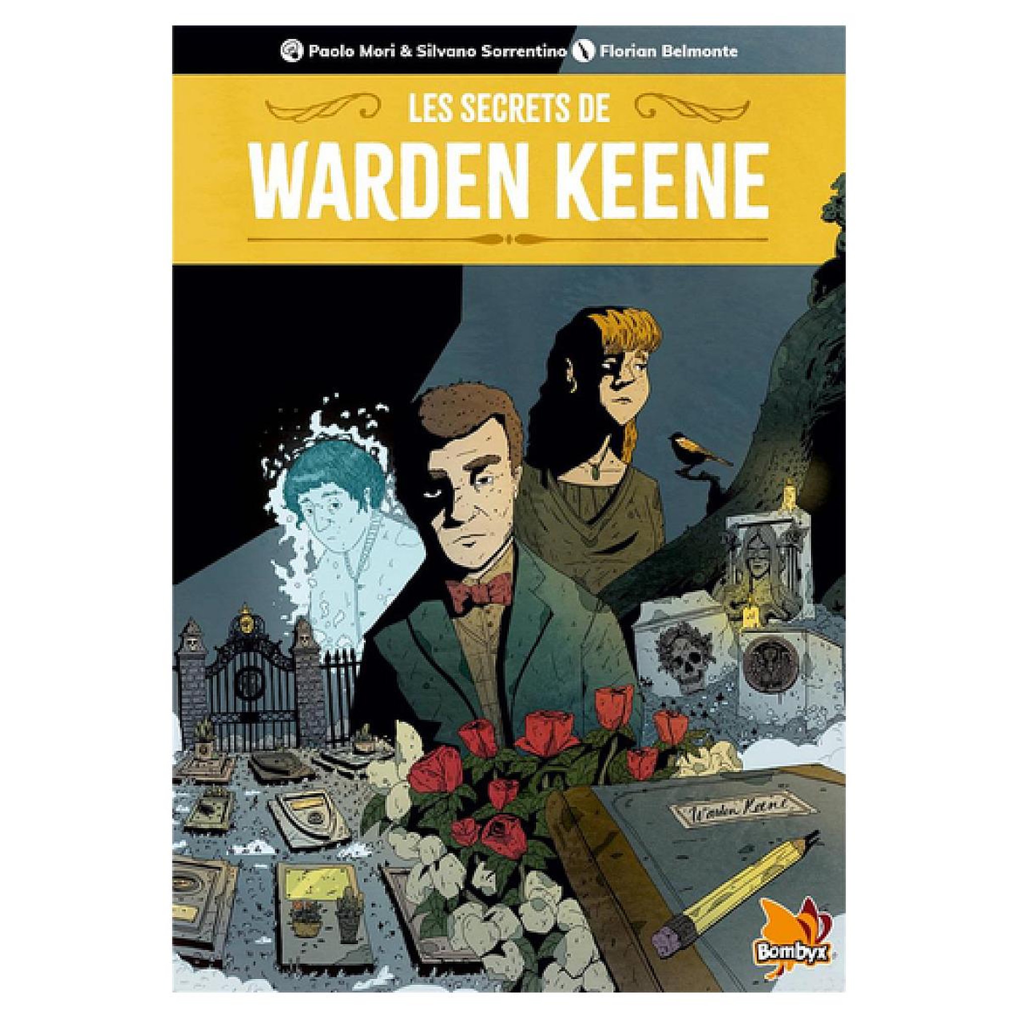 Voir la diapositive 2 : Asmodee Les Secrets de Warden Keene - Jeu de société Déduction
