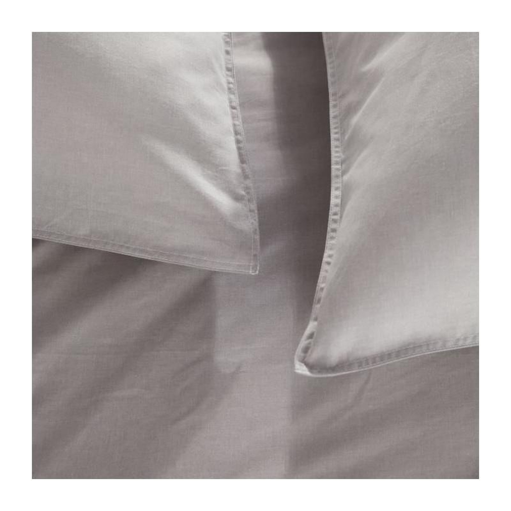 Voir la diapositive 5 : Today Housse de couette - TODAY - CHARME - Chambray - Gris clair Constance - 240 x 220 cm