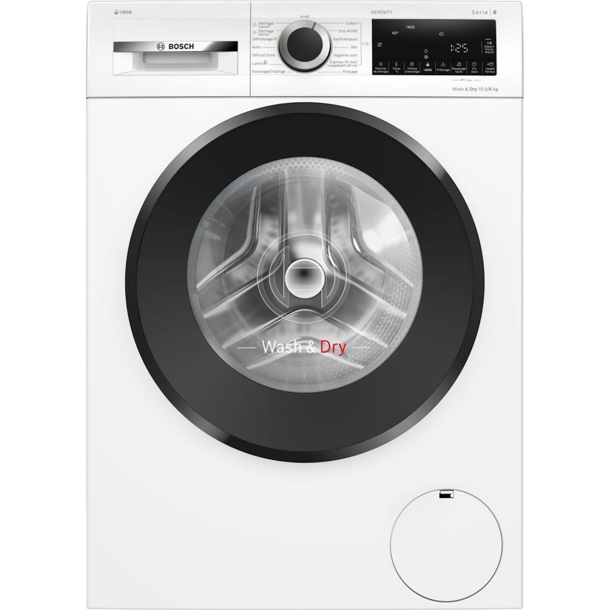 BOSCH Lave linge séchant hublot WNG254ASFR Série 6