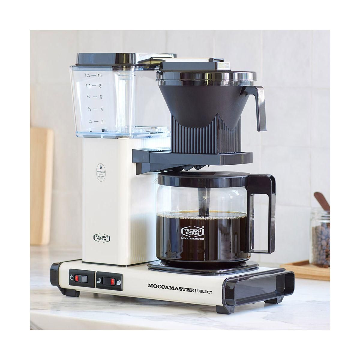 MOCCAMASTER Cafetière filtre Off-white