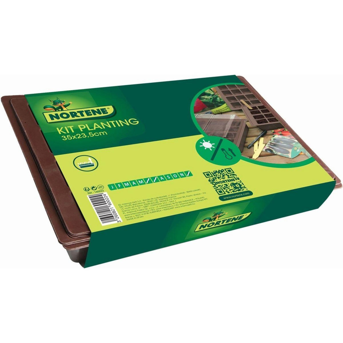 Nortene Kit de culture  Planting  - 35 x 23,5 cm