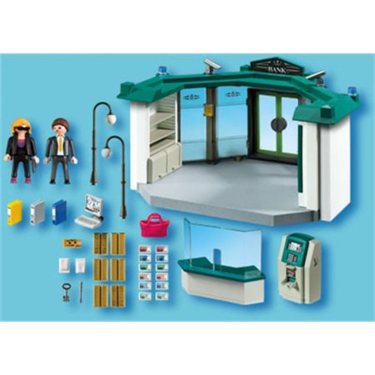 PLAYMOBIL 5177 Banque avec distributeur de billets