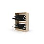 Voir la diapositive 2 : Meuble chaussures 2 portes TOM