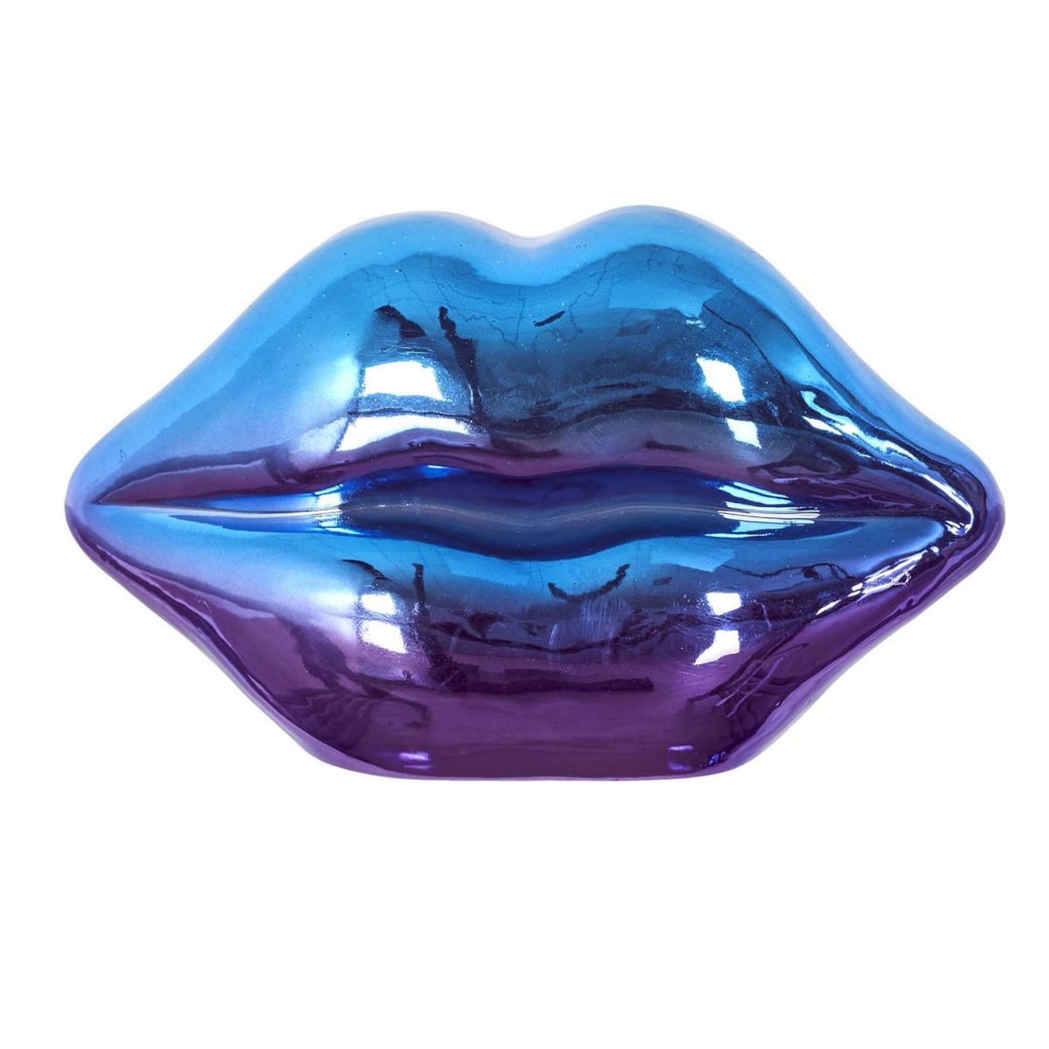 The Home Deco Factory Décoration à poser bouche  electroplate  19cm multicolore