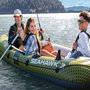 Voir la diapositive 5 : INTEX Kit bateau gonflable 3 places Seahawk 3 avec rames et gonfleur - Intex