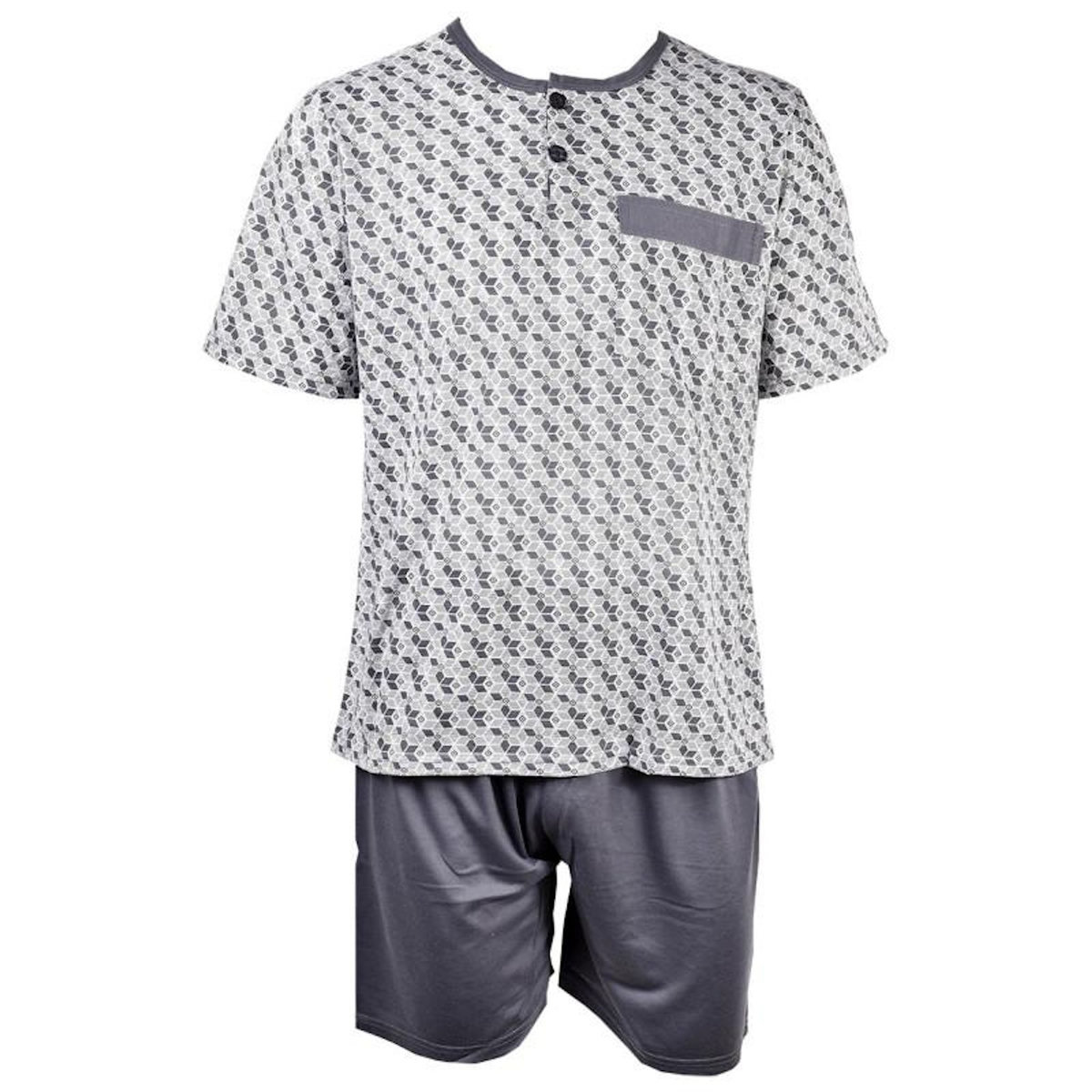 OZABI Pyjama Court Homme ECO HOMEWEAR