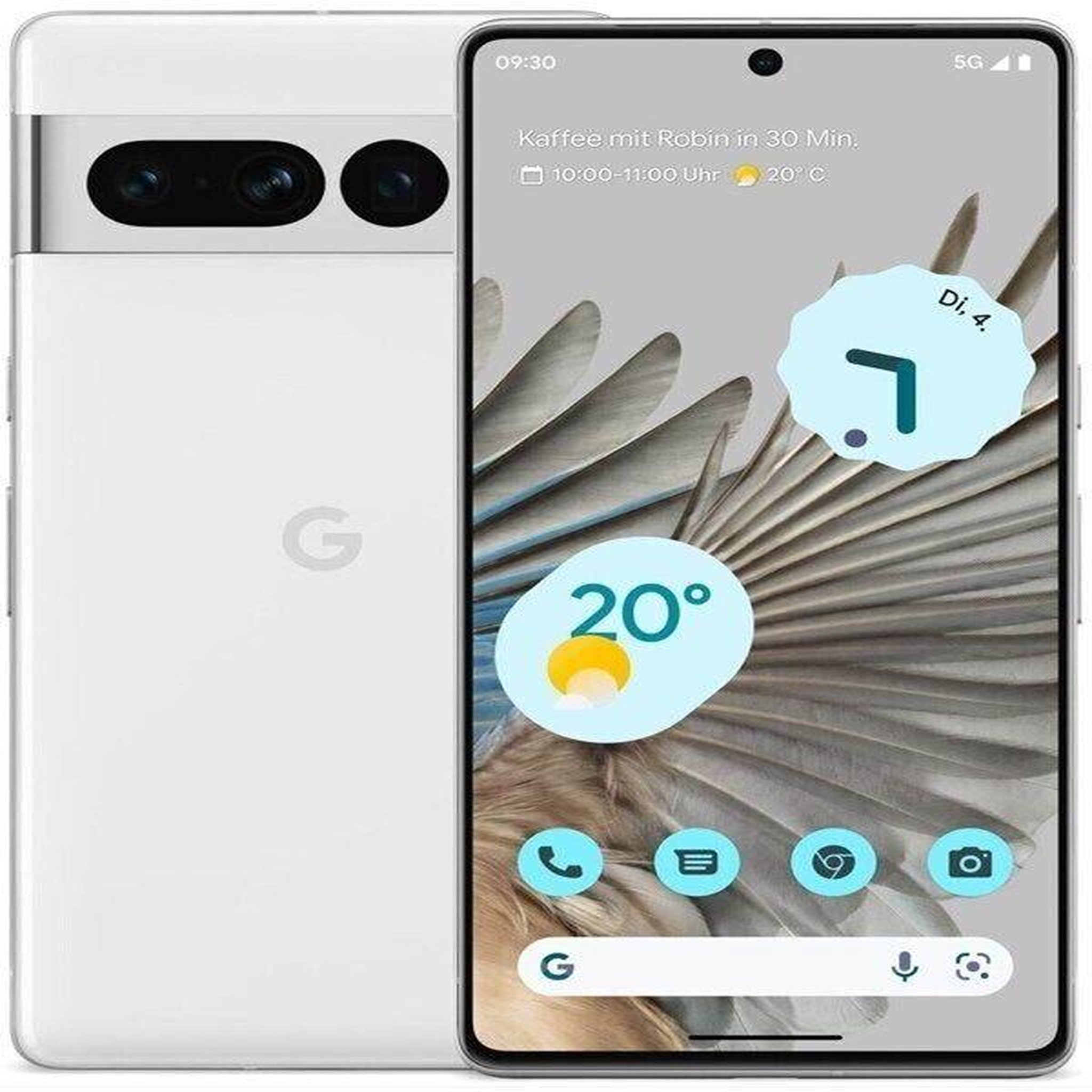 Voir la diapositive 1 : GOOGLE Google Pixel 7 Pro Reconditionné 128 Go - Grade A - Blanc