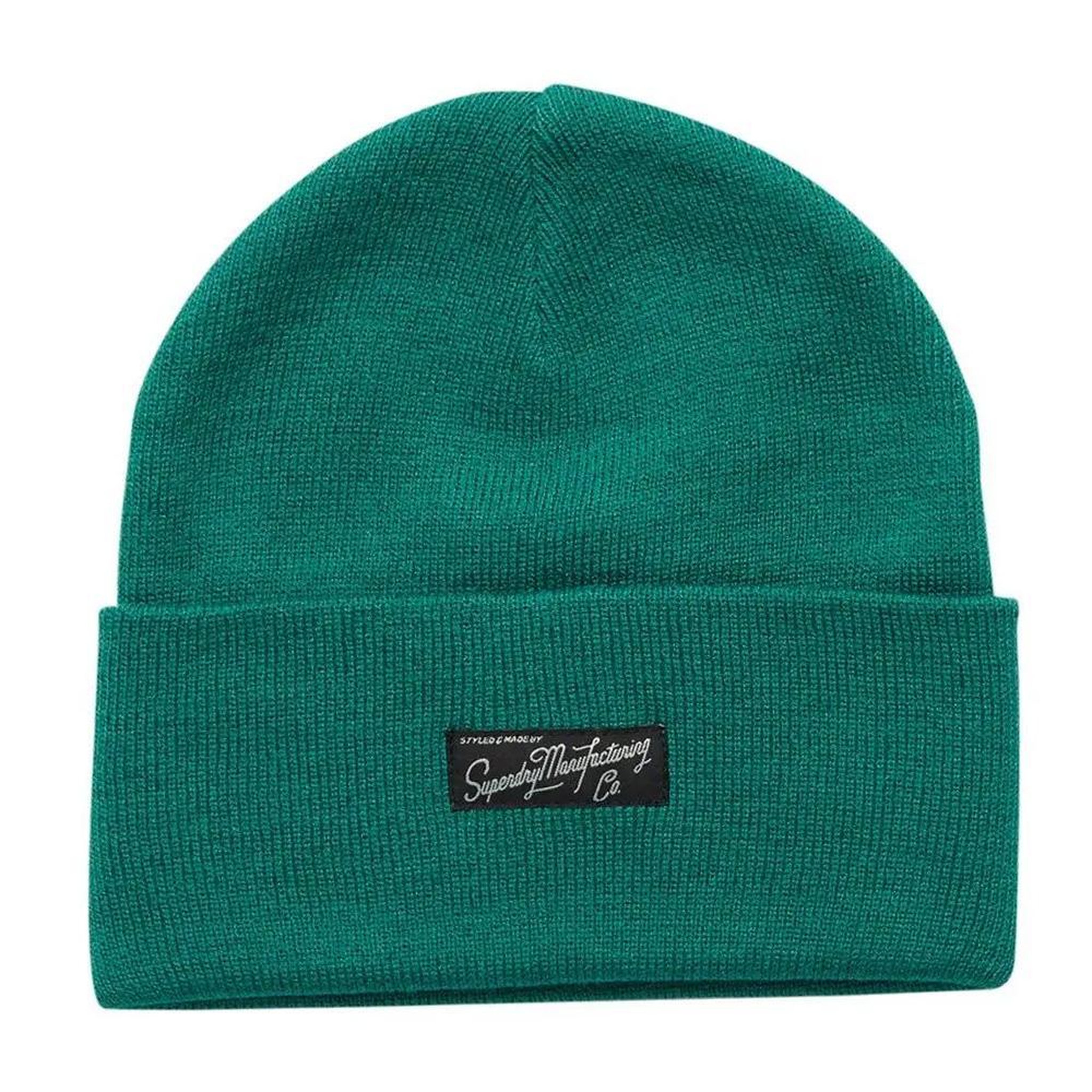 SUPERDRY Bonnet Vert Mixte Superdry Vintage Classic Beanie. Coloris disponibles : Vert