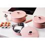 Voir la diapositive 4 : COOKUT Casserole LA MERVEILLEUSE  INOX 20CM - GUIMAUVE
