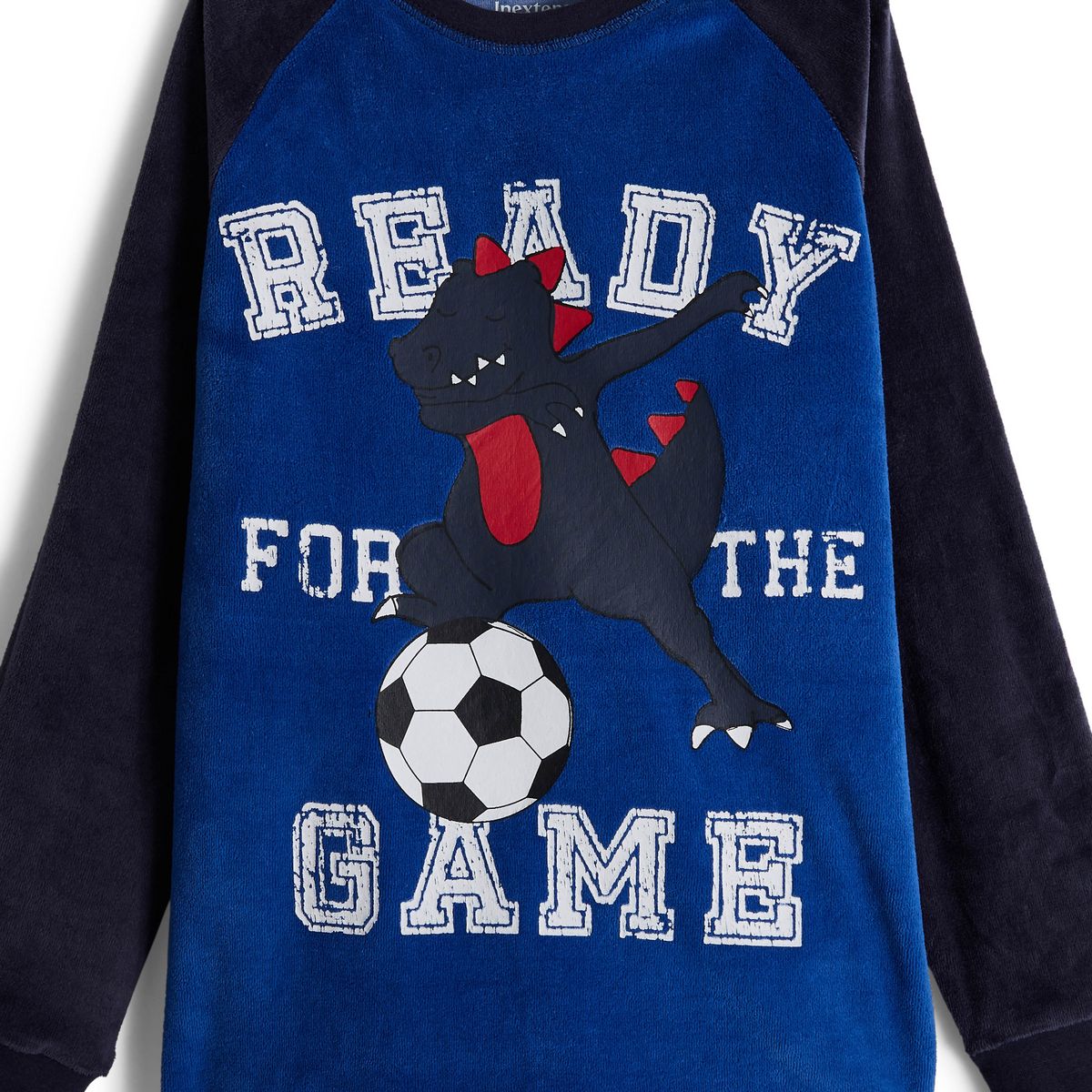 INEXTENSO Pyjama velours dinosaure garçon