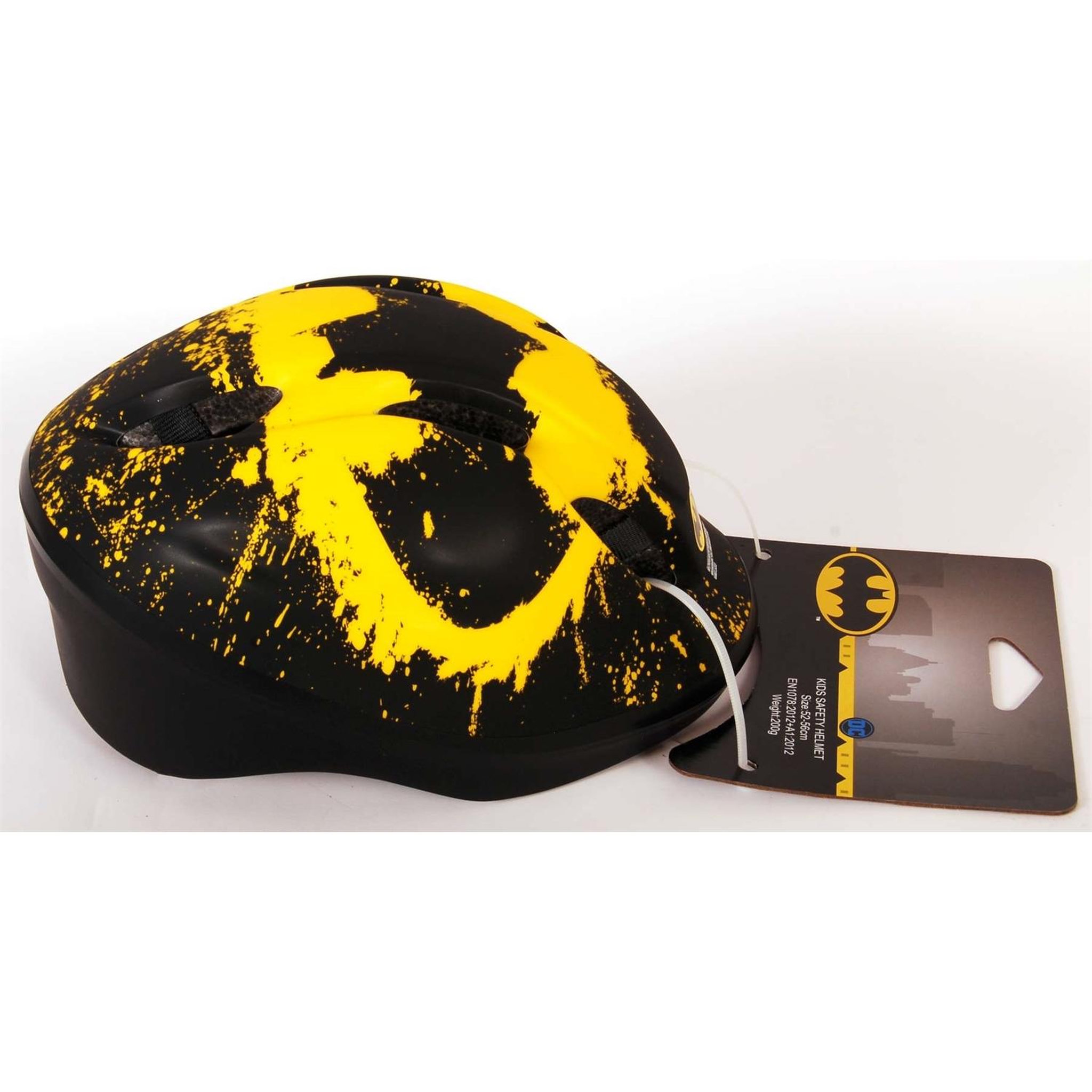 Voir la diapositive 6 : VOLARE Casque de vélo Batman noir 52-56 cm