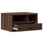Voir la diapositive 5 : VIDAXL Support d imprimante chêne marron 40x32x22,5 cm bois ingénierie