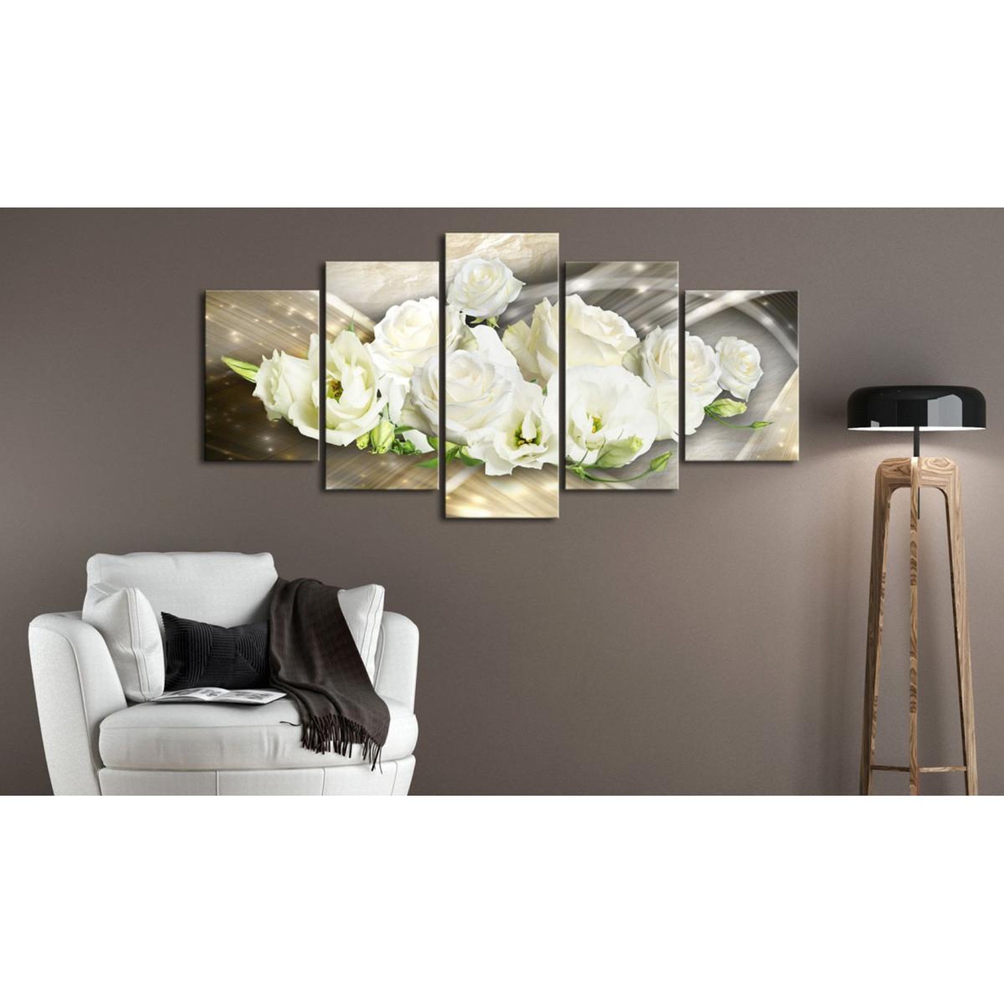 Voir la diapositive 2 : Paris Prix Tableau Imprimé  The Light of Rose