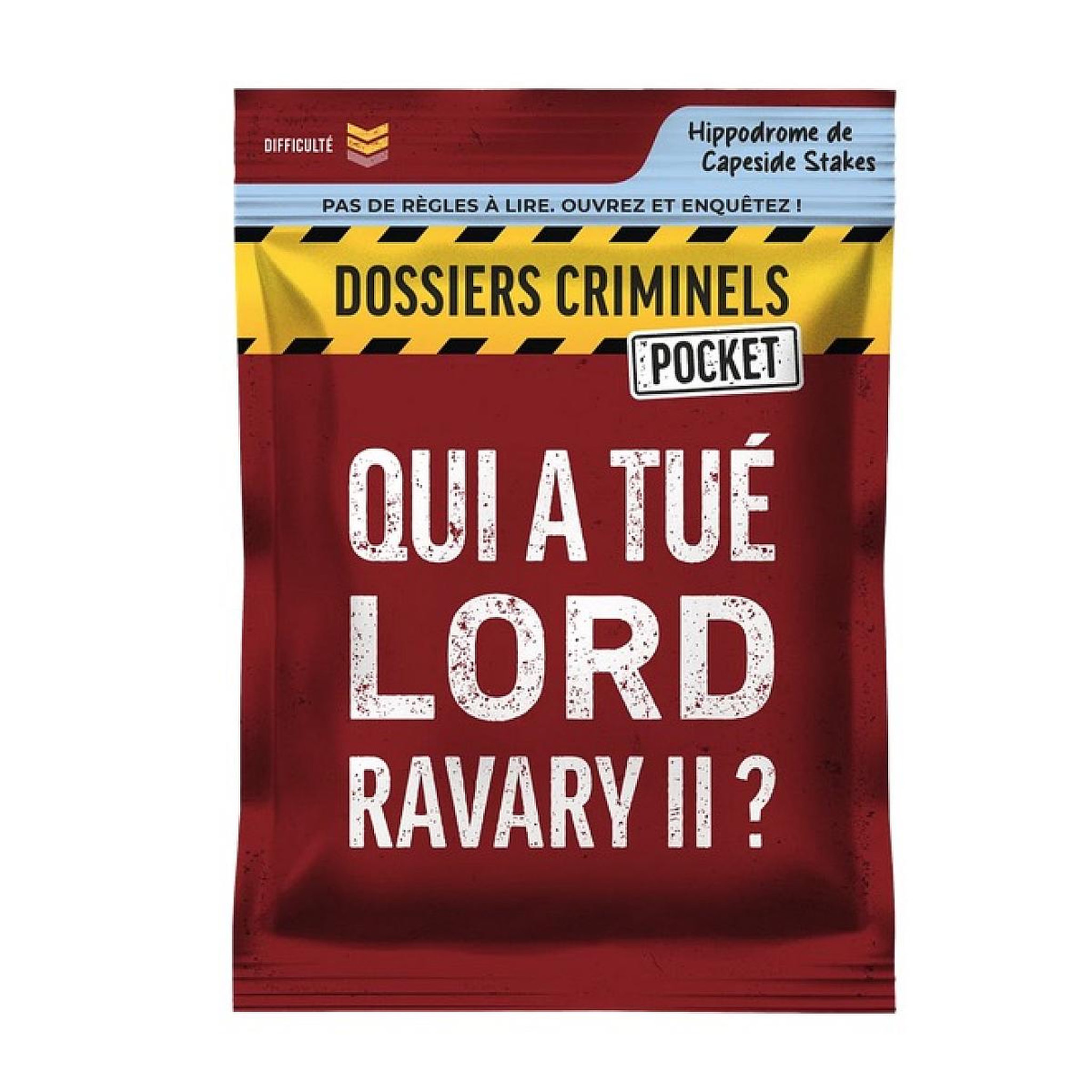 Asmodee Dossiers Criminels Pocket - Qui a tue Lord Ravary II