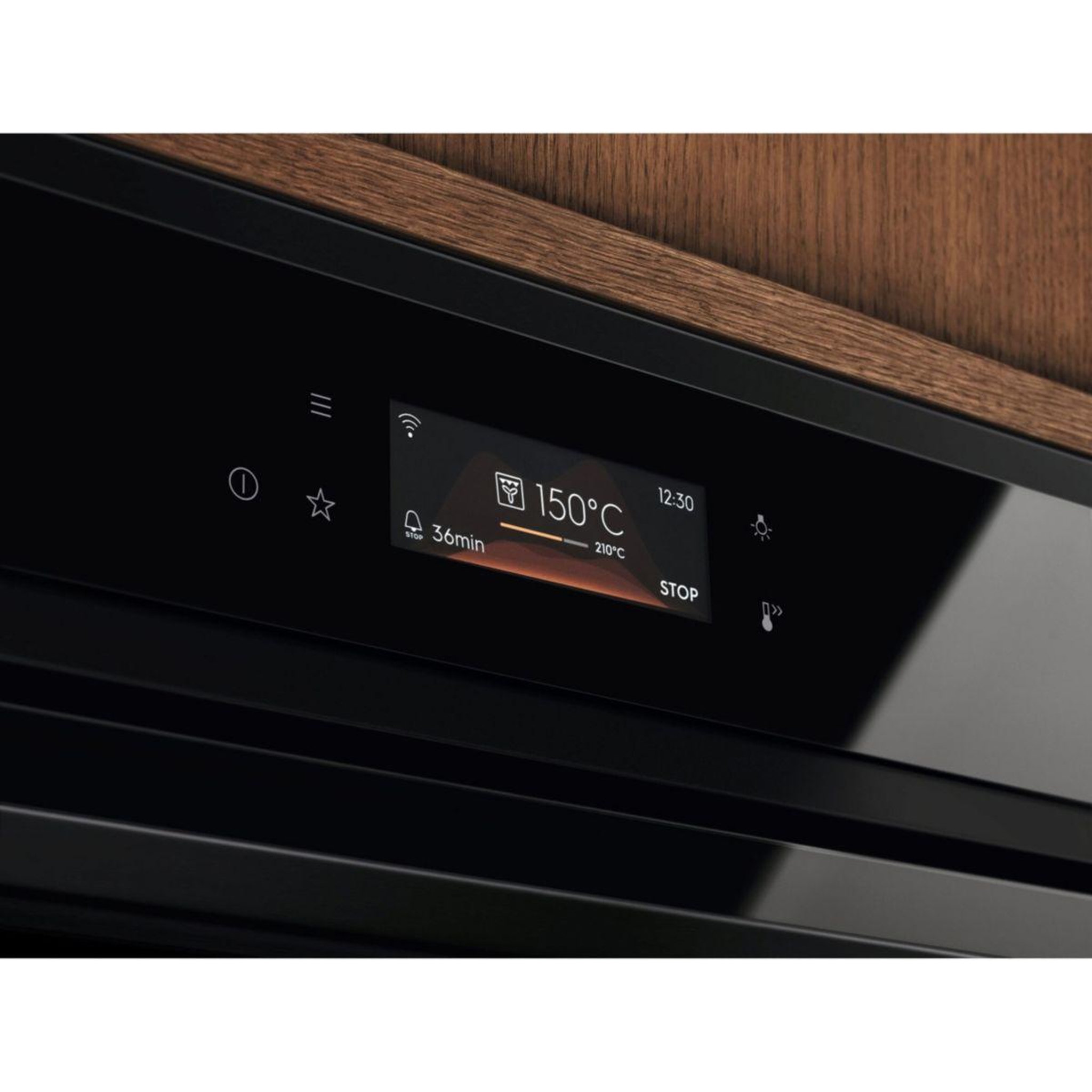 Voir la diapositive 3 : ELECTROLUX Four encastrable eoe8p09rh pyrolyse ouverture latérale droite, écran tactile 72l