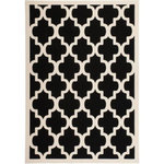 Paris Prix Tapis Vintage à Poils Courts  Manolya  Noir. Coloris disponibles : Noir