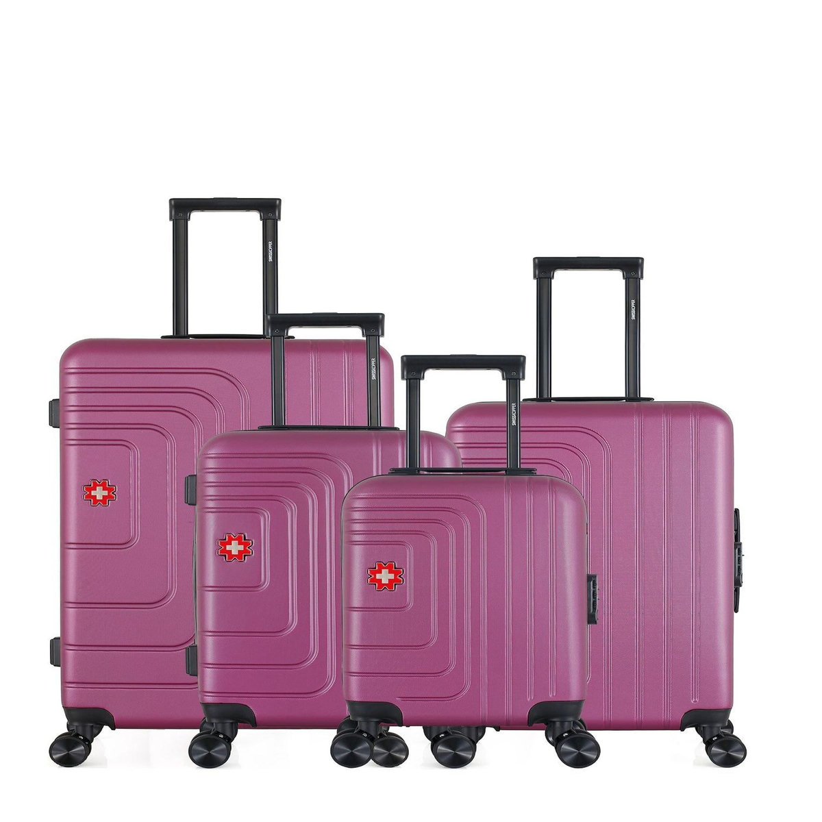 SWISS KOPPER SWISS KOPPER - Lot de 4 - Valises grand format, weekend, cabine, cabine XXS RUTI