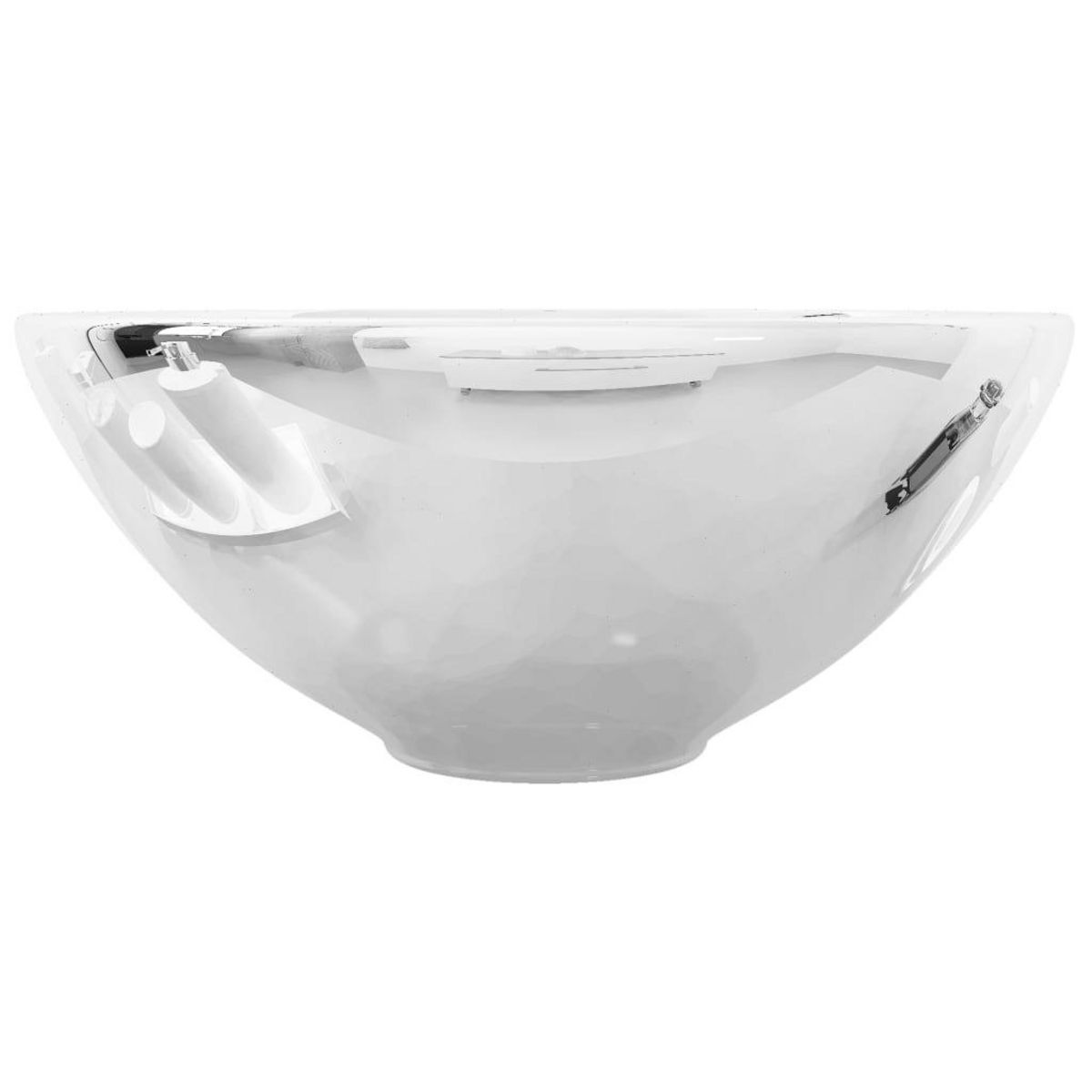 VIDAXL Lavabo 32,5 x 14 cm Ceramique Argente