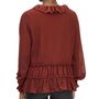Voir la diapositive 2 : Vila Blouse Terracotta Femme Vila VILISANN
