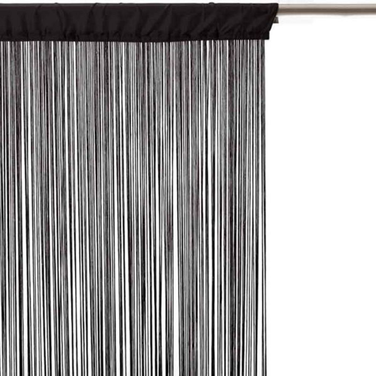 ATMOSPHERA Rideau Fil  Guopo  90x200cm Noir