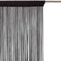 Voir la diapositive 2 : ATMOSPHERA Rideau Fil  Guopo  90x200cm Noir