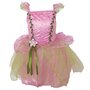 JEMINI Déguisement robe de fée rose avec bustier floral Taille S - 3/4 ans