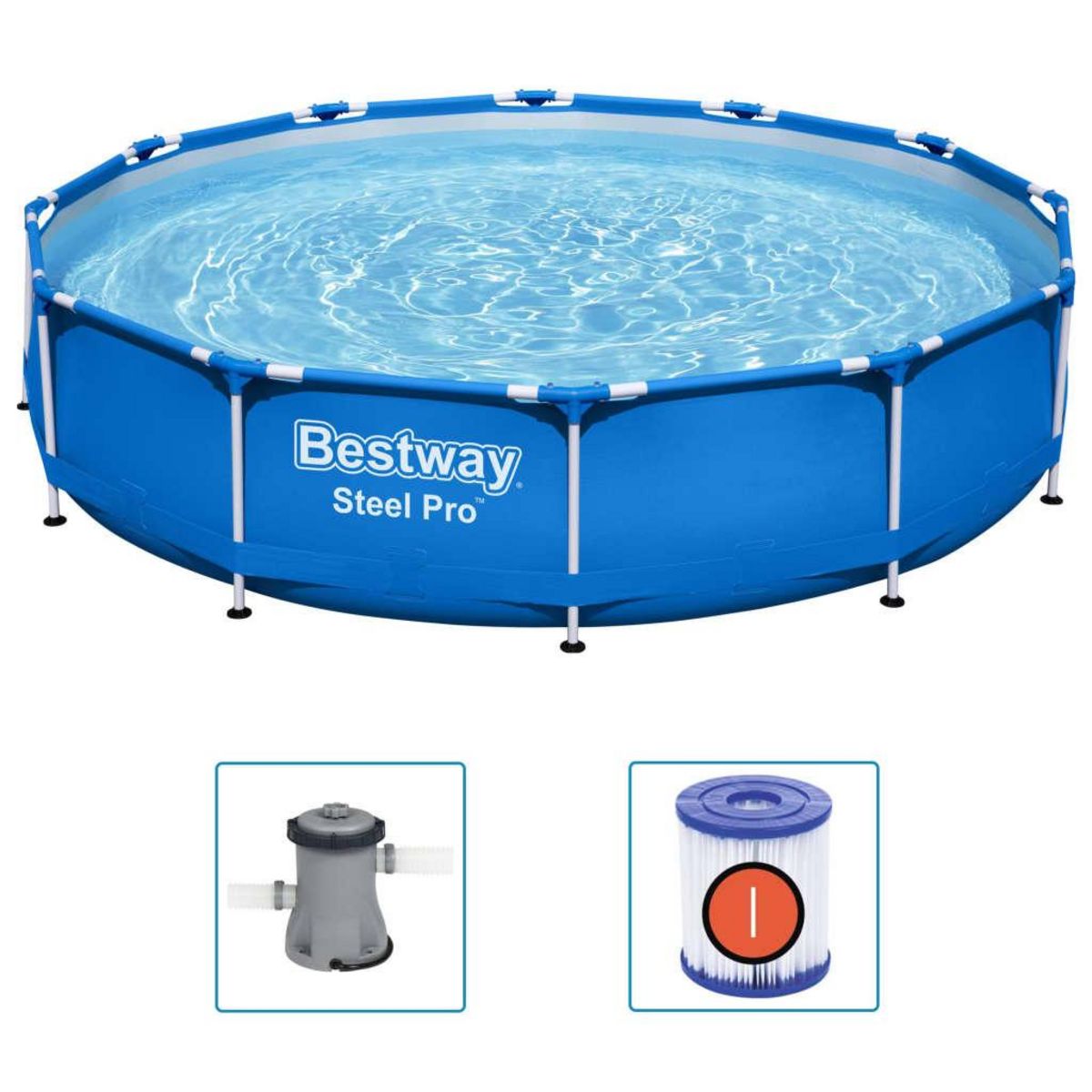 BESTWAY Bestway Piscine a cadre Steel Pro 366x76 cm