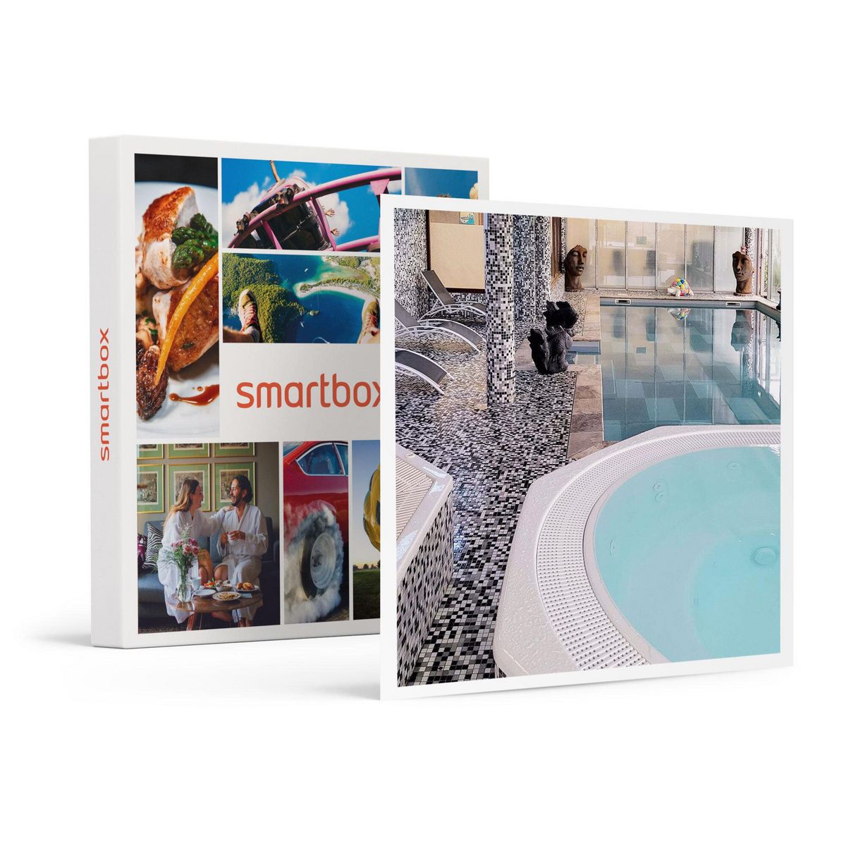 Smartbox Demi-journée de bien-être : accès à l'espace détente et modelage du corps en duo aux portes de la Champagne - Coffret Cadeau Bien-être
