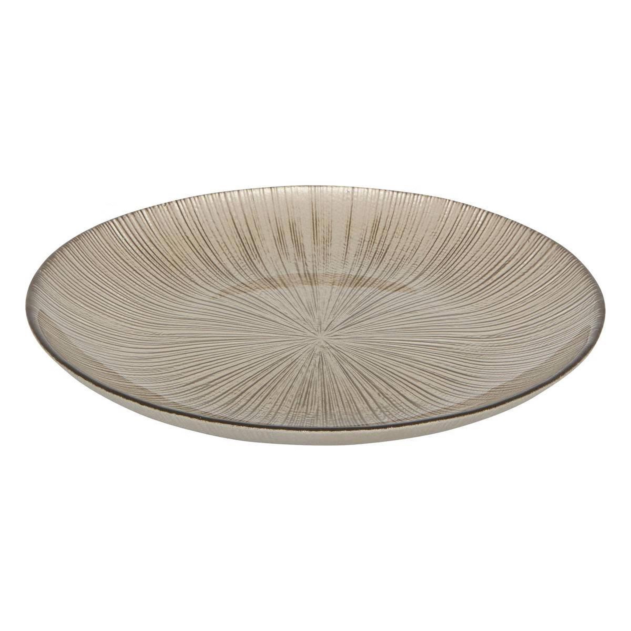 Voir la diapositive 2 : SECRET DE GOURMET Lot de 6 assiettes à dessert  gloria  22cm champagne