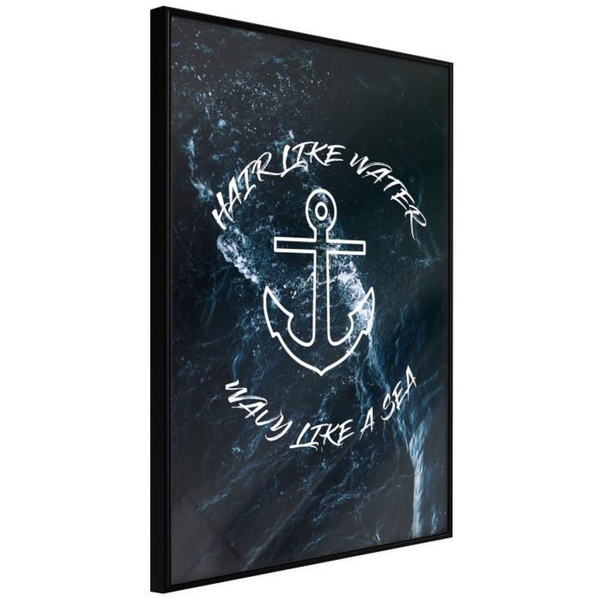 Paris Prix Affiche Murale Encadrée  Sailors' Loved One. Coloris disponibles : Noir, Jaune