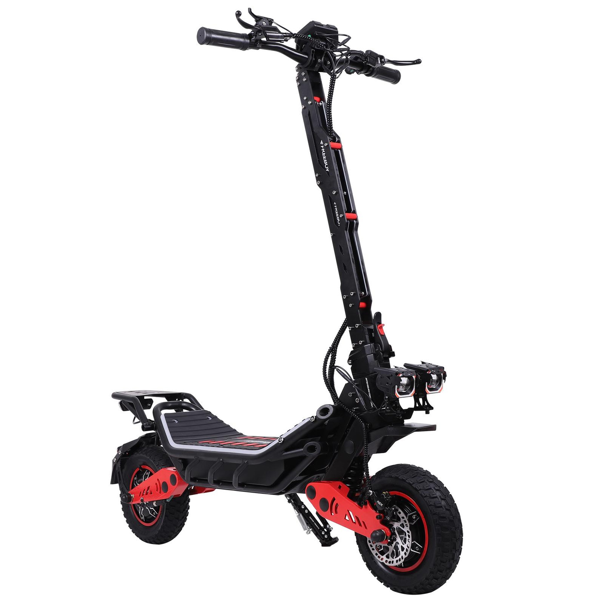 Voir la diapositive 6 : FREEBOY Trottinette électrique freeboy h10, batterie 60 v 23 ah, double moteur, 12 pouces