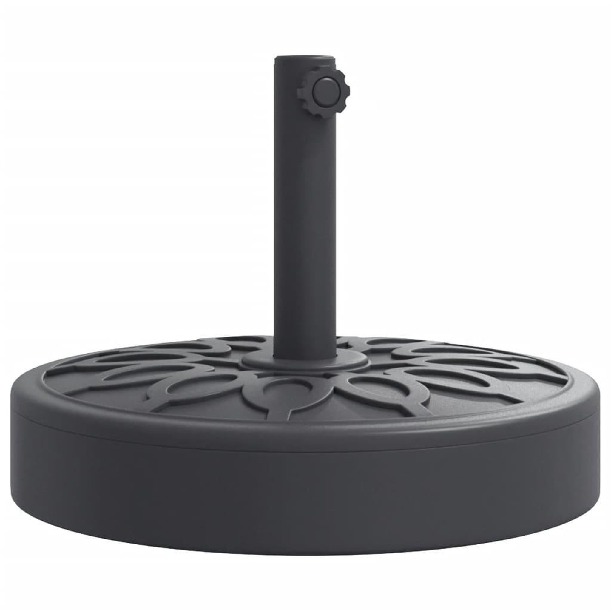 Voir la diapositive 2 : VIDAXL Base de parasol pour mats Ø38 / 48 mm 25 kg rond