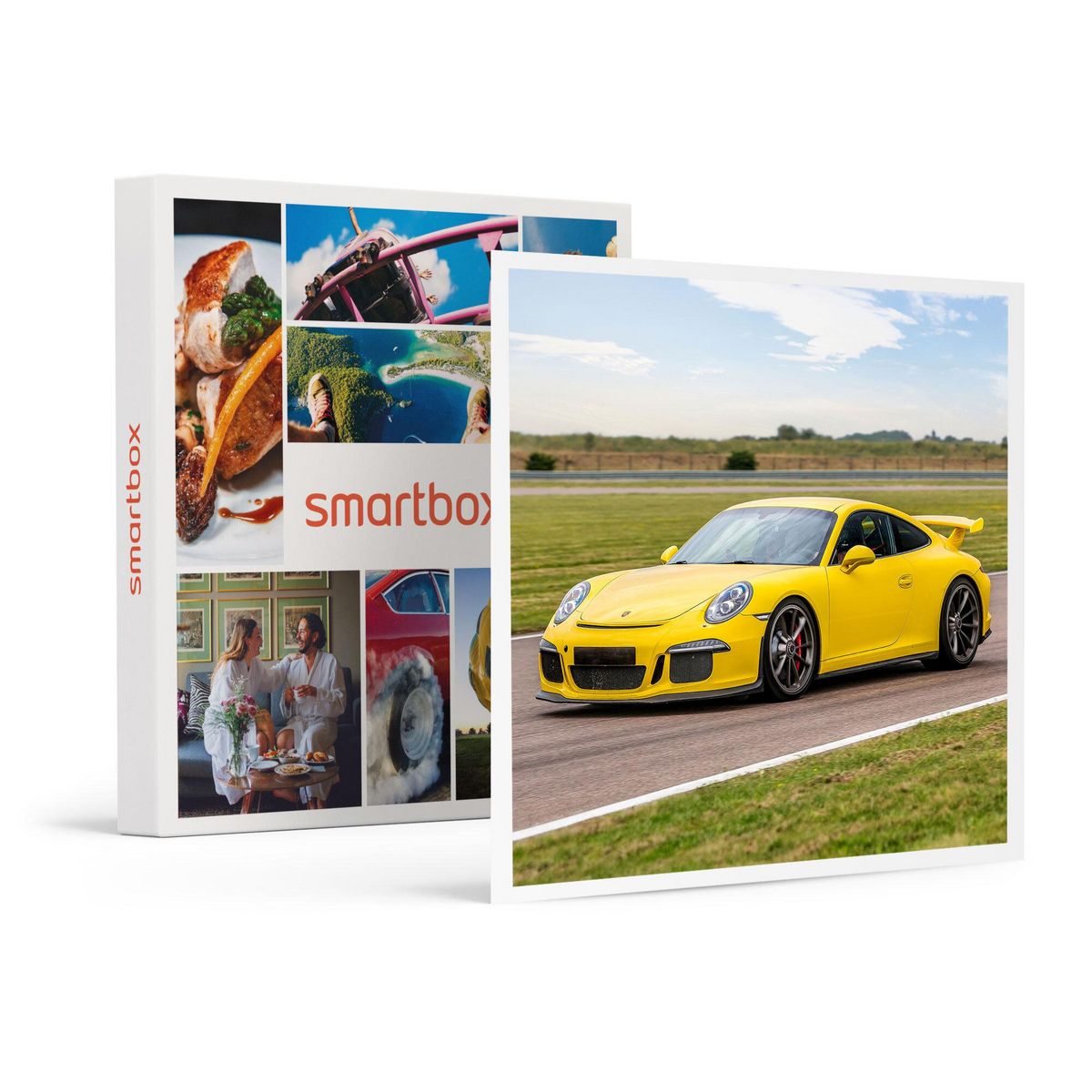 Smartbox Stage de pilotage : 4 tours sur le circuit de Haute Saintonge en Porsche 991 GT3 - Coffret Cadeau Sport & Aventure