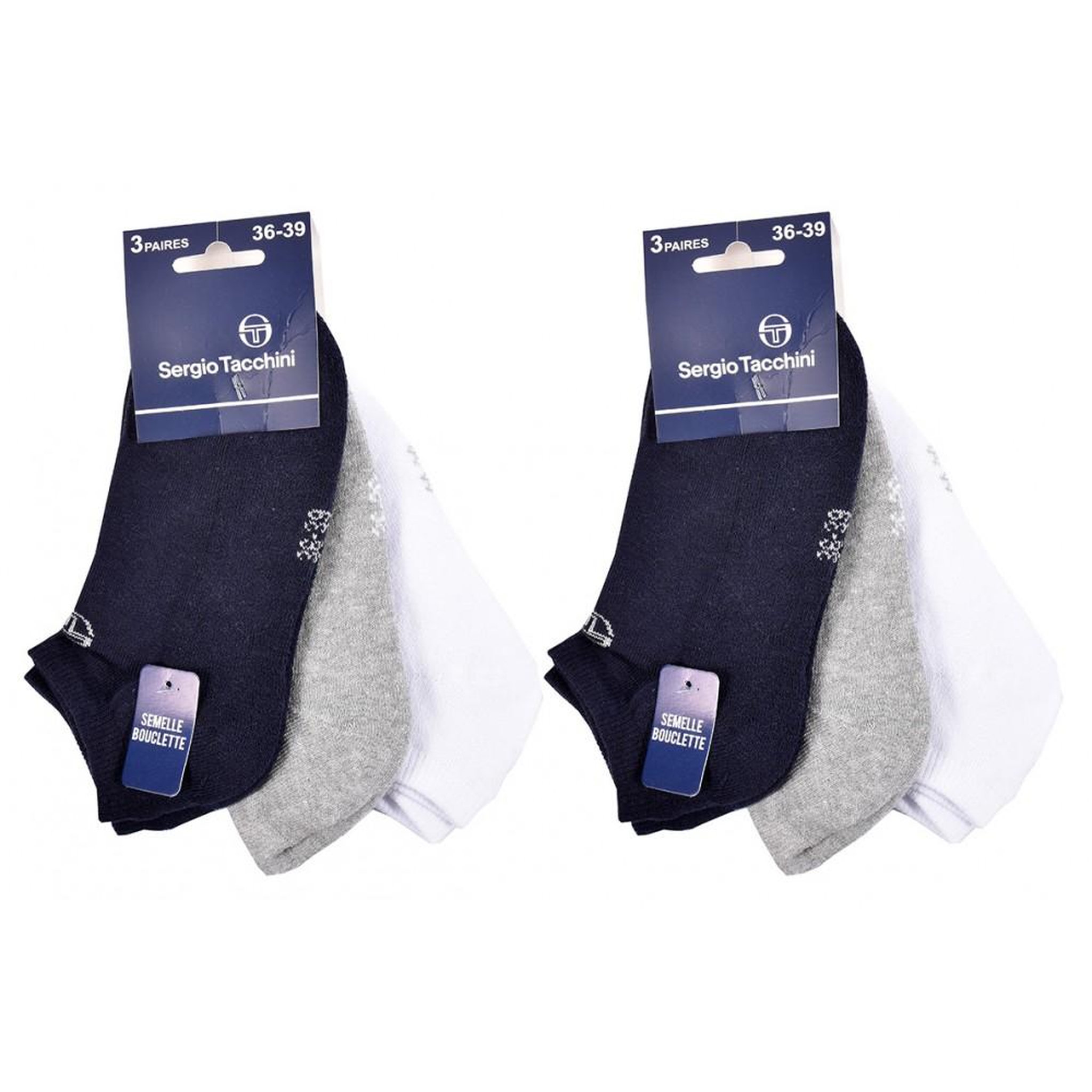 Voir la diapositive 3 : SERGIO TACCHINI Chaussettes Enfant SNEAKER SERGIO TACCHINI Lot de 6
