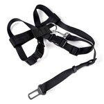 Paris Prix Harnais de Sécurité pour Animaux  Voiture  70cm Noir