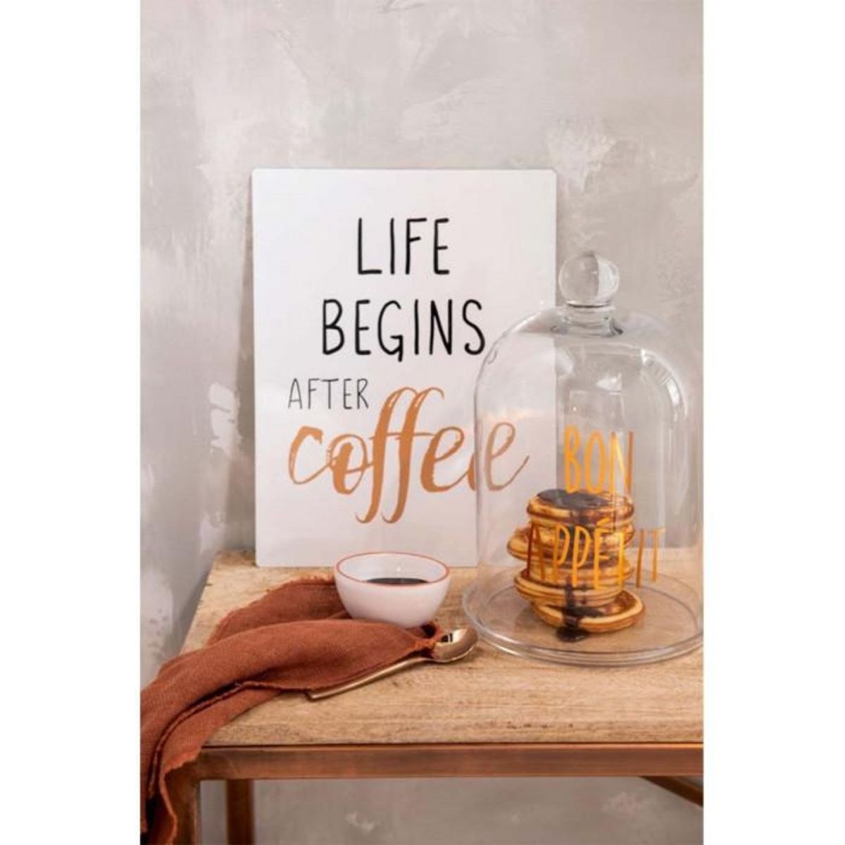 Paris Prix Cloche Design  Bon Appétit  31cm Transparent