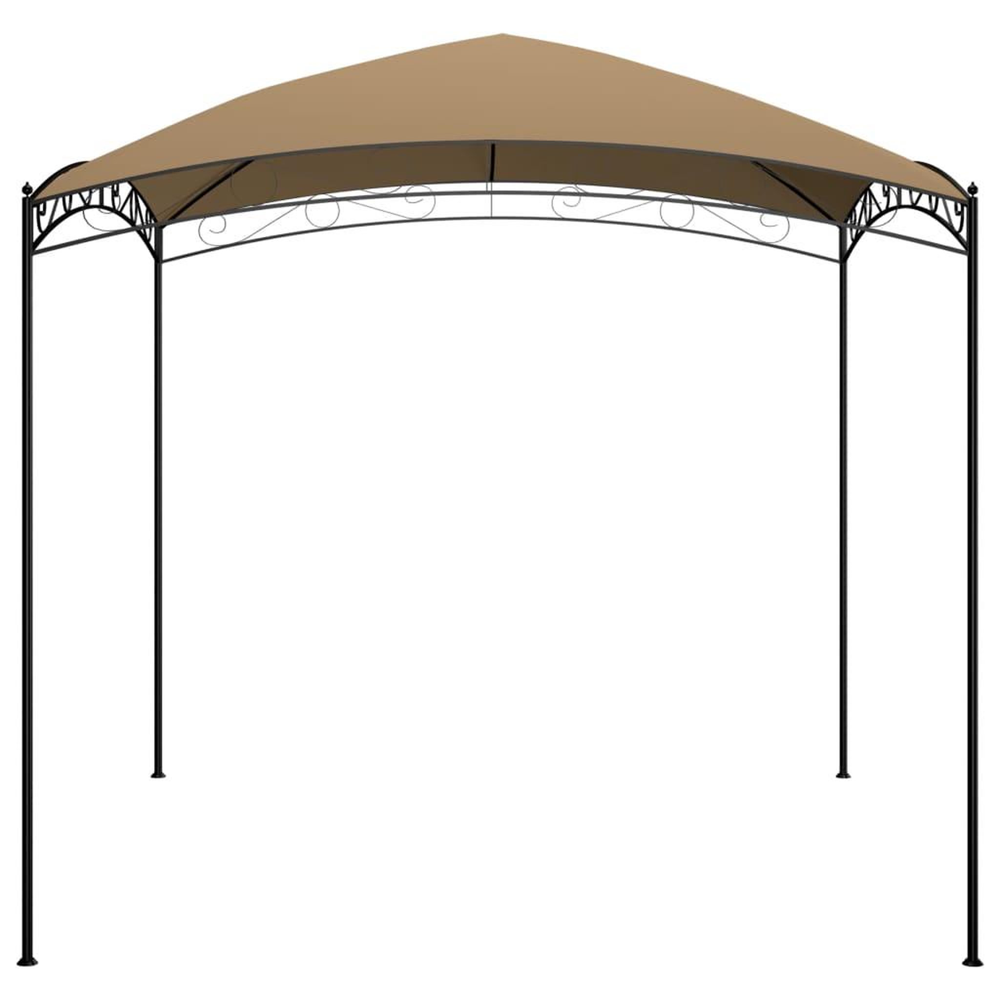 Voir la diapositive 3 : VIDAXL Belvedere 3x3x2,65 m Taupe 180 g/m^2