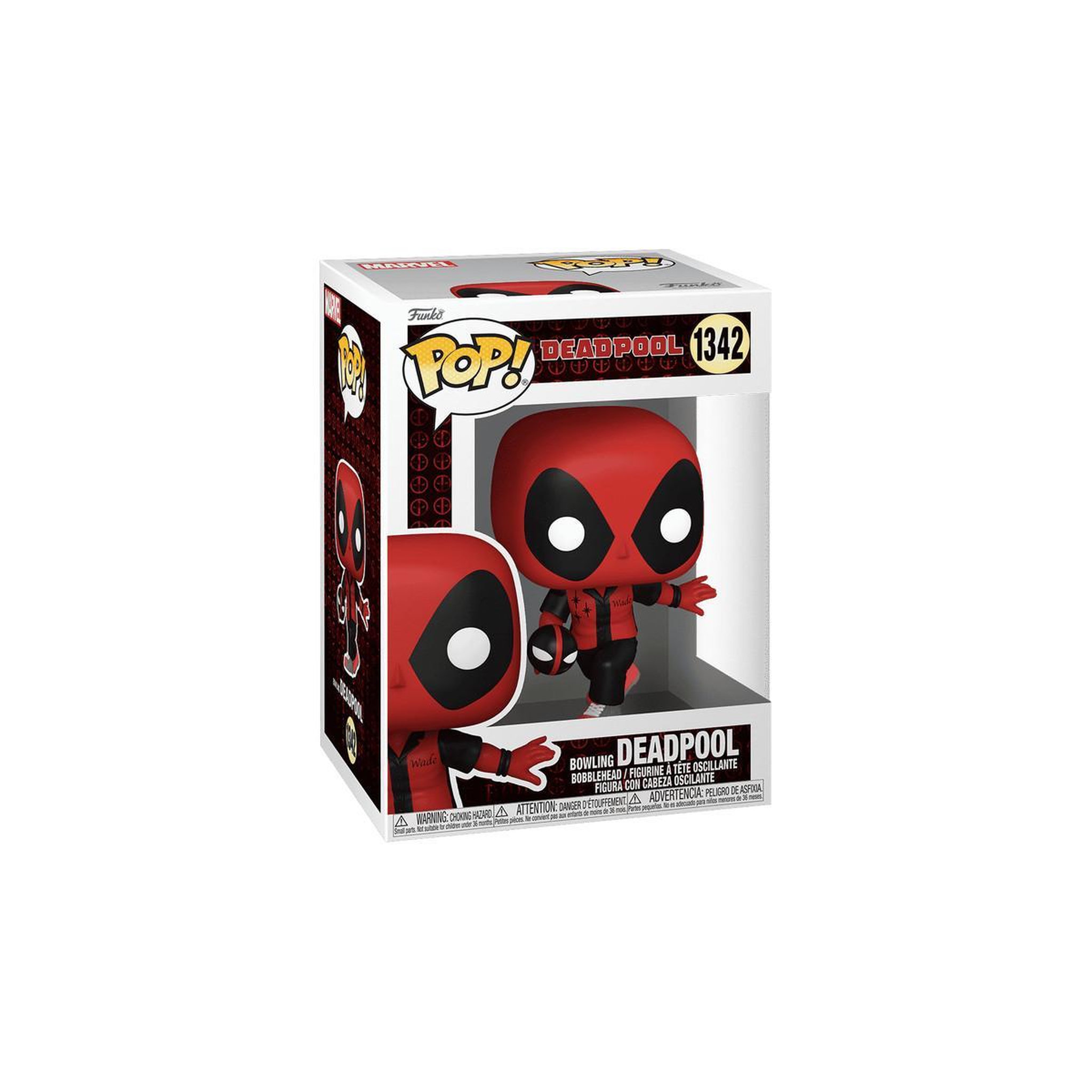 Voir la diapositive 3 : Funko Figurine Funko Pop Marvel Deadpool Bowling