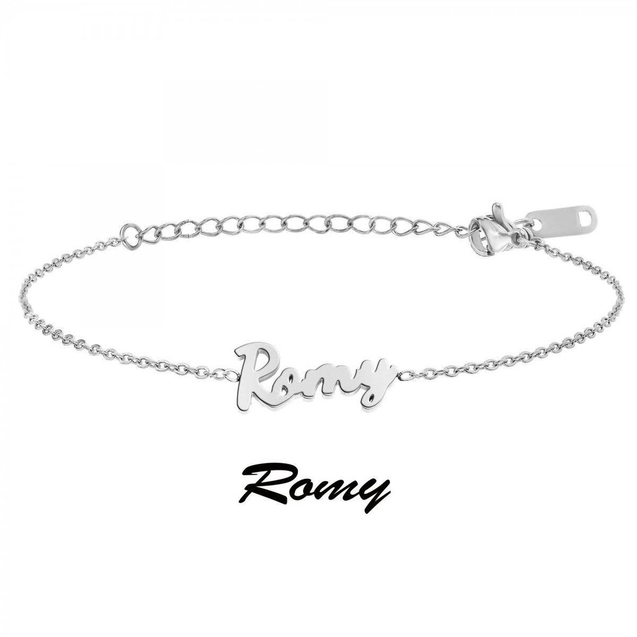 Voir la diapositive 3 : SC CRYSTAL Romy - Bracelet prénom