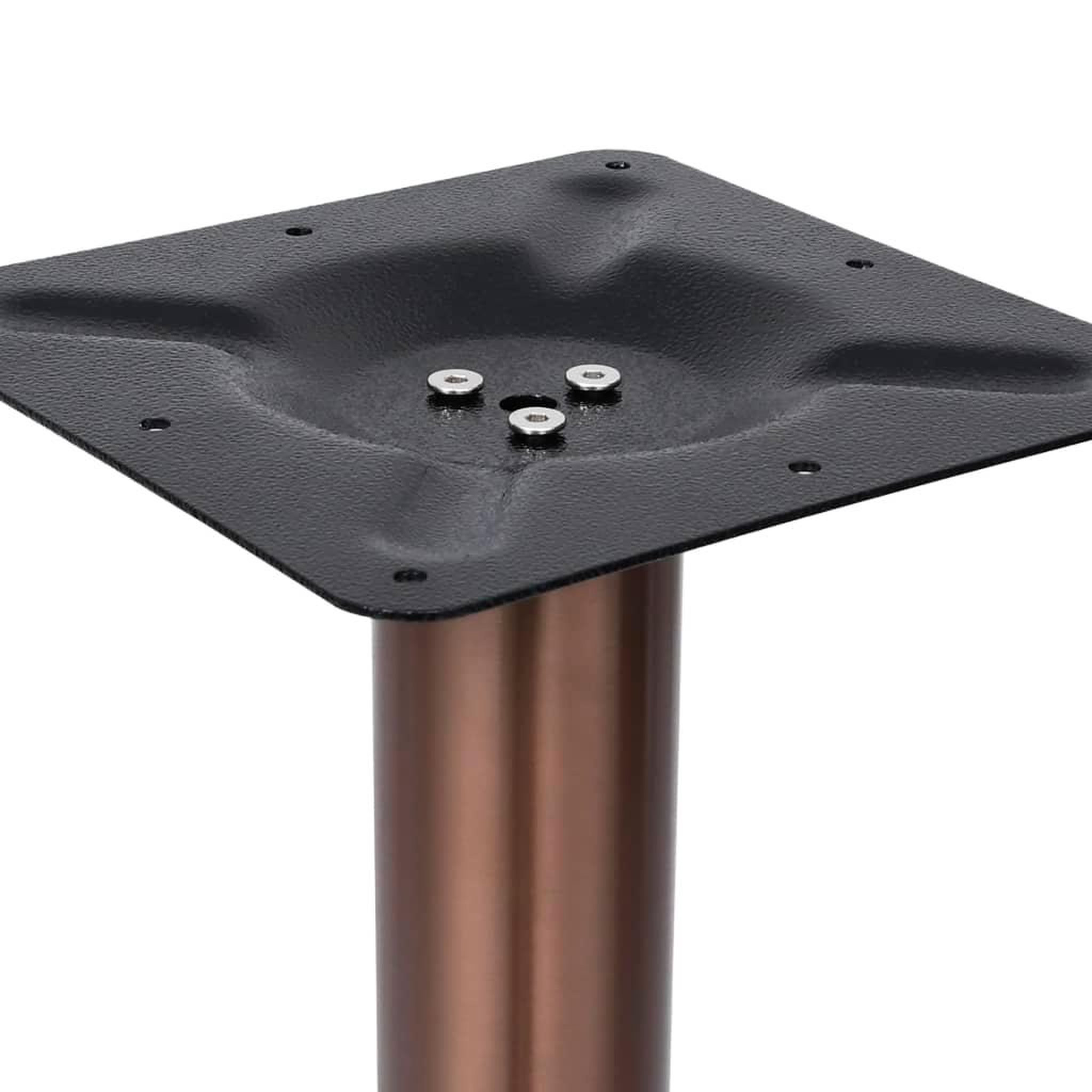 Voir la diapositive 3 : VIDAXL Pied de table de bistro Dore Ø45x107 cm Acier inoxydable