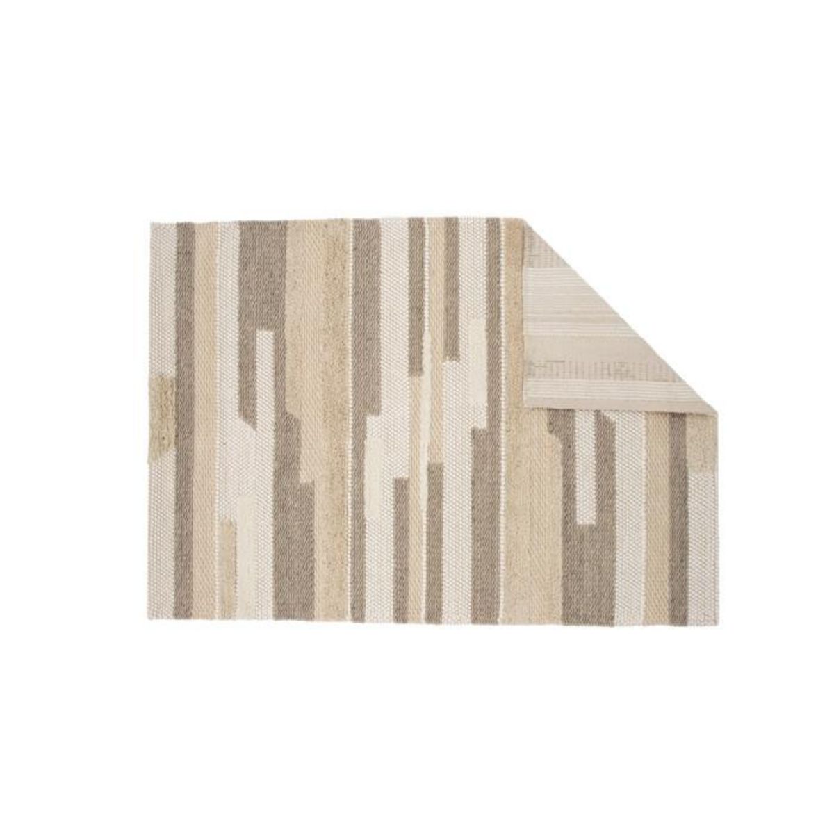 Paris Prix Tapis Déco en Laine  Sixten  162x230cm Multicolore
