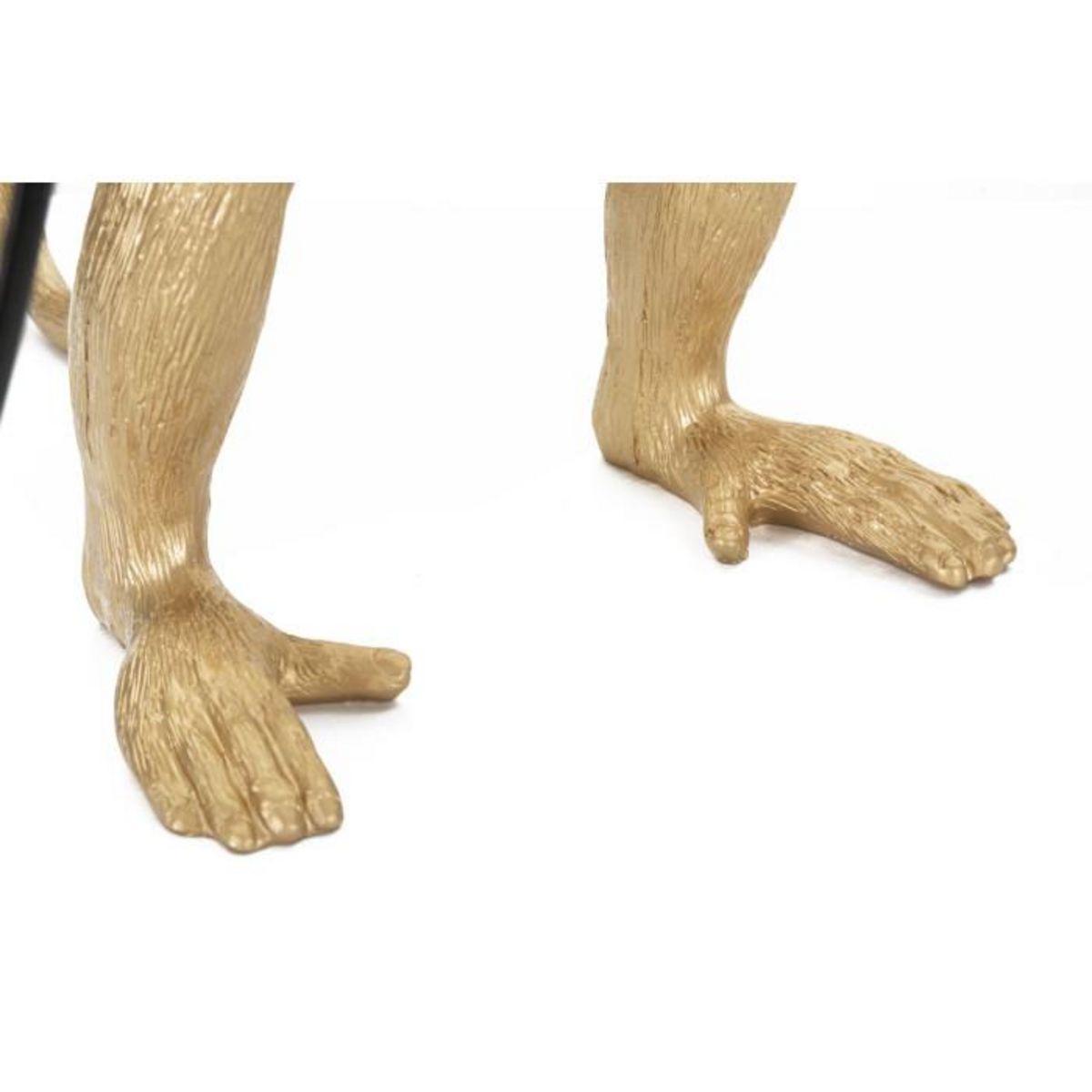 Paris Prix Lampe à Poser en Résine  Singe  55cm Or