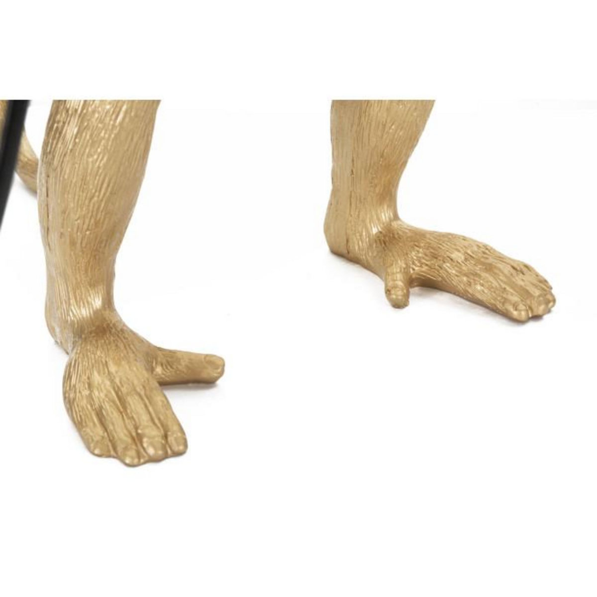 Paris Prix Lampe à Poser en Résine  Singe  55cm Or