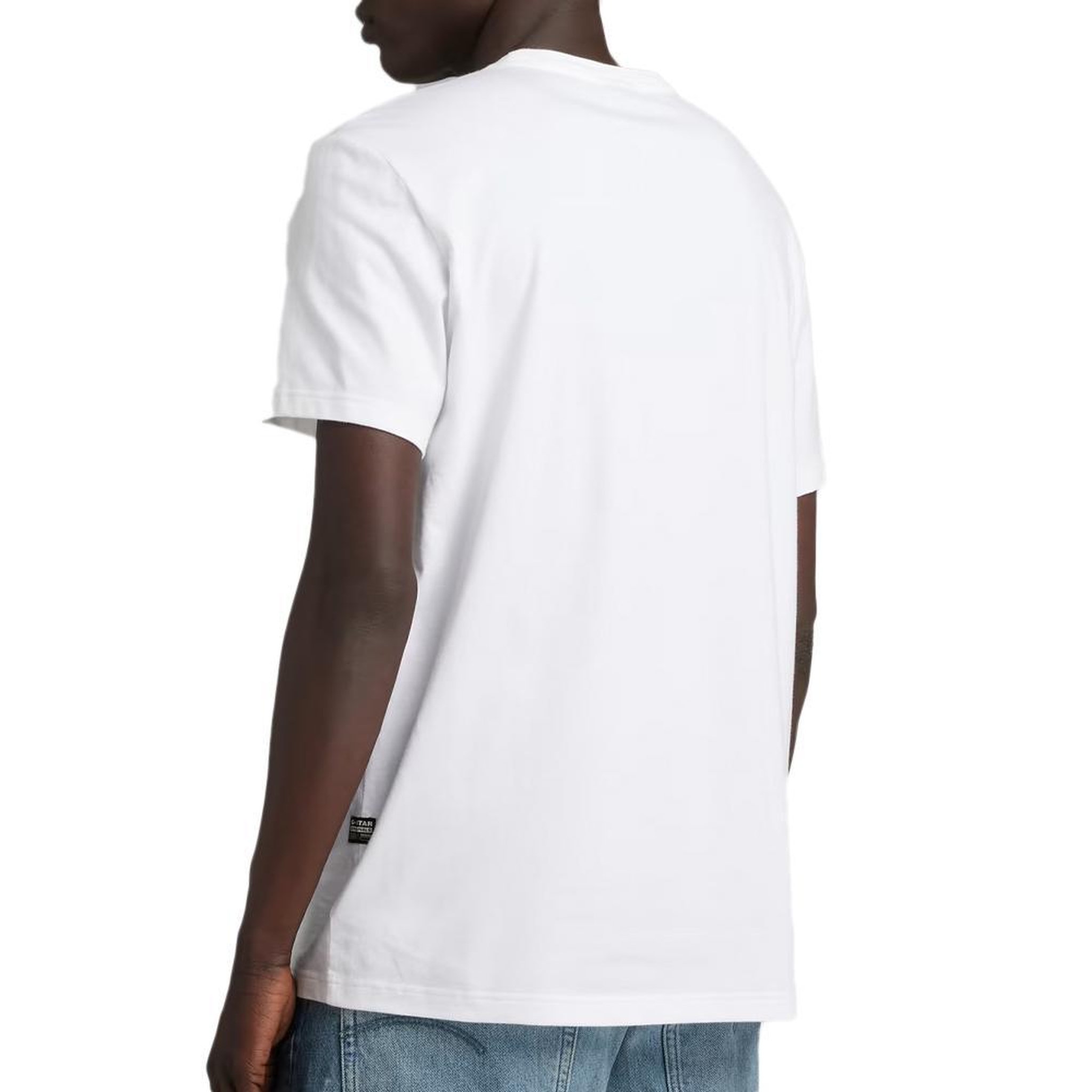 Voir la diapositive 2 : G-Star Raw T-shirt  Blanc Homme G-Star Chest