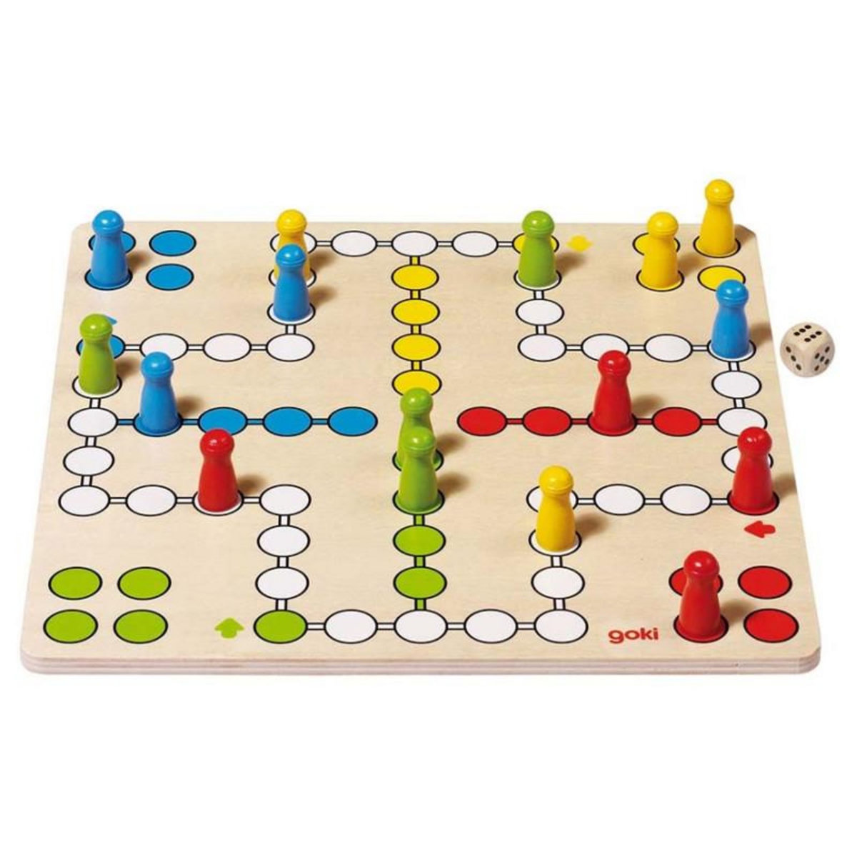 Goki GOKI Jeu de Ludo 2