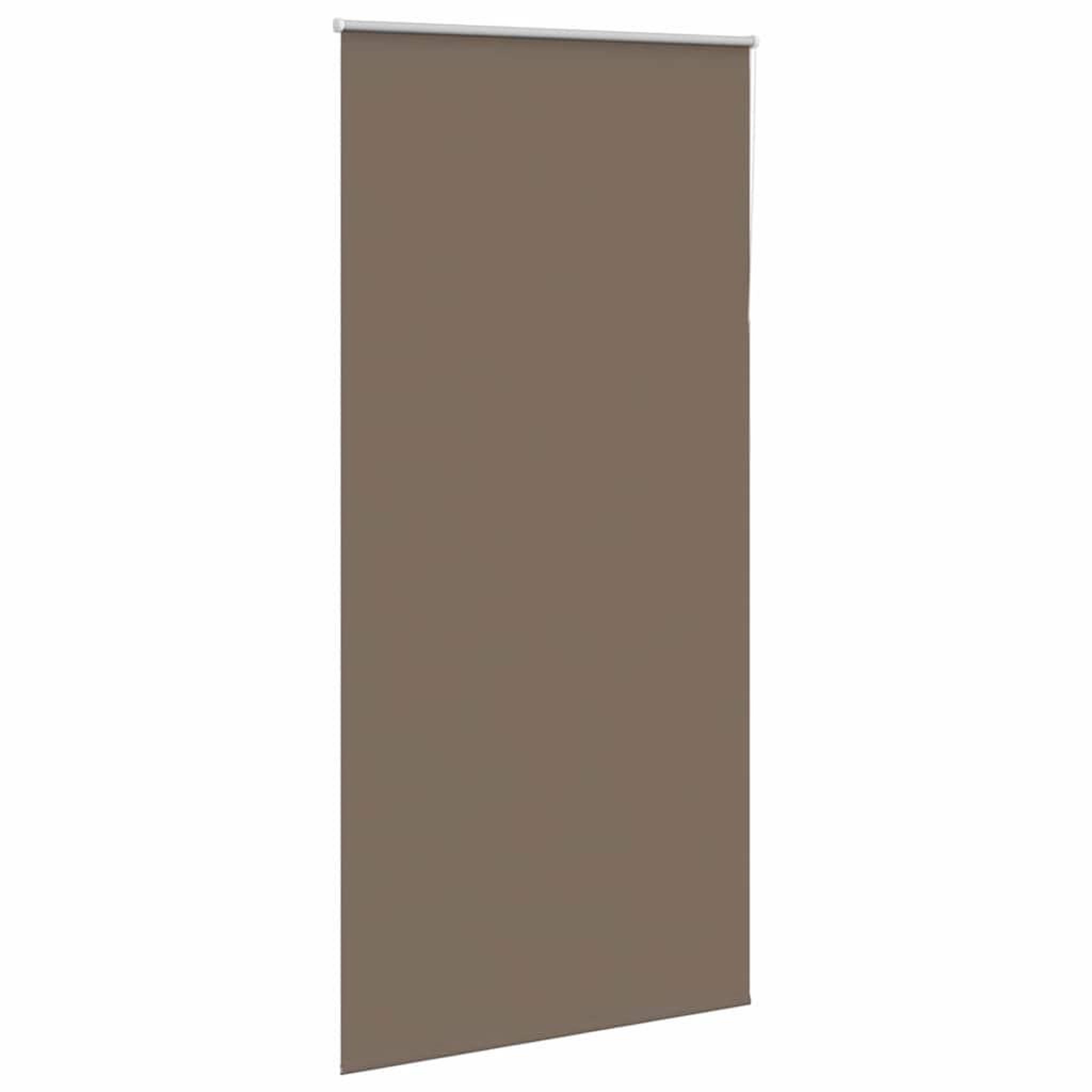 Voir la diapositive 3 : VIDAXL Store enrouleur occultant cafe 110x210cm largeur du tissu