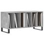 Voir la diapositive 3 : VIDAXL Armoire a disques gris beton 100x38x48 cm bois d'ingenierie