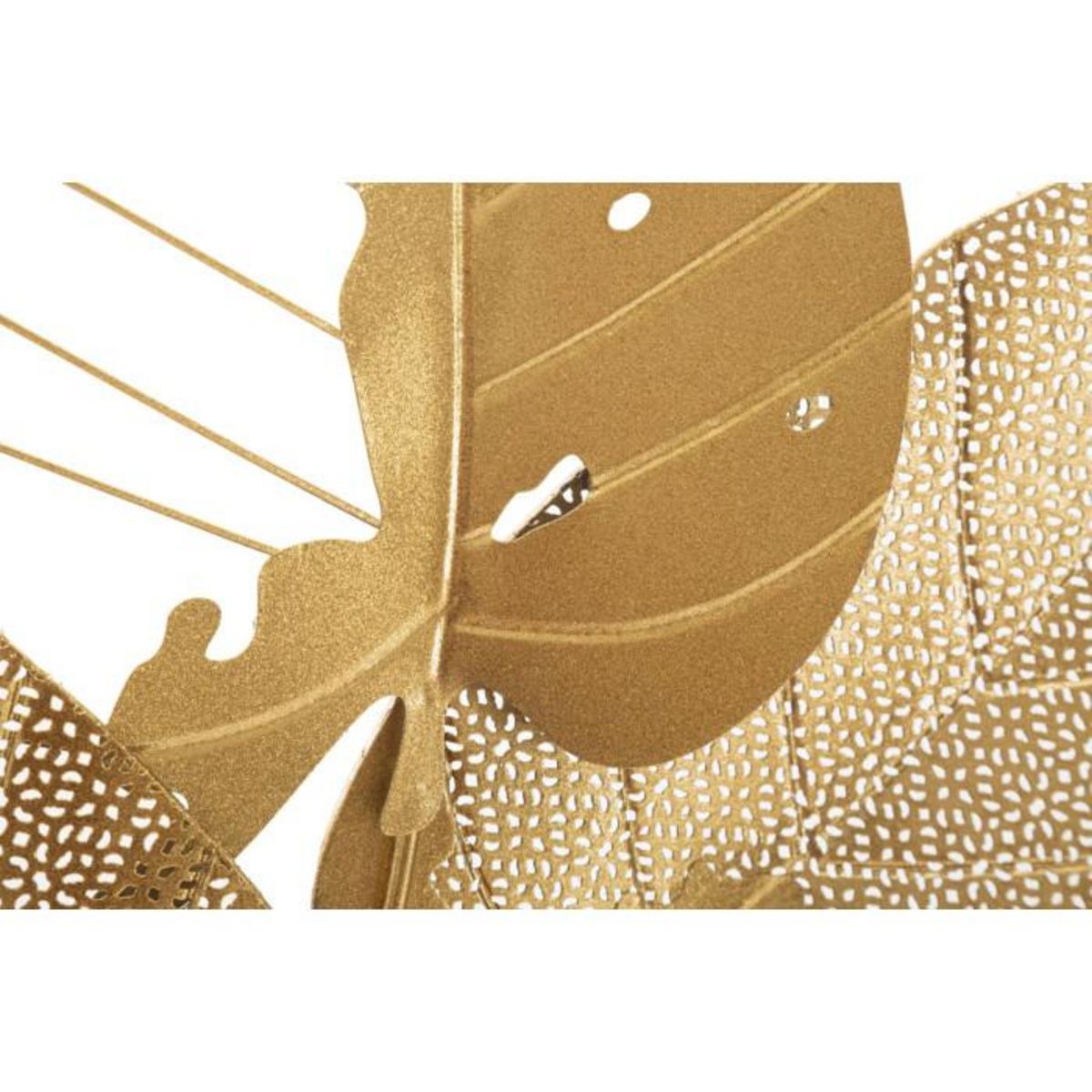 Paris Prix Décoration Murale en Métal  Autumn Leaf  84cm Or