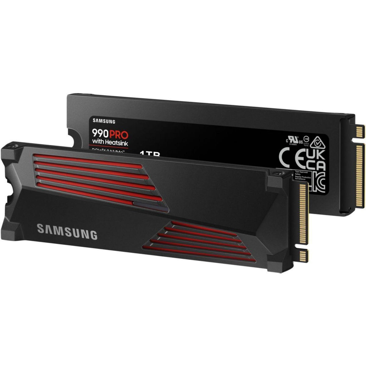 Samsung Disque dur SSD interne 2To 990 Pro avec dissipateur