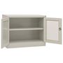 Voir la diapositive 5 : VIDAXL Armoire de bureau Gris clair 90x40x70 cm Acier